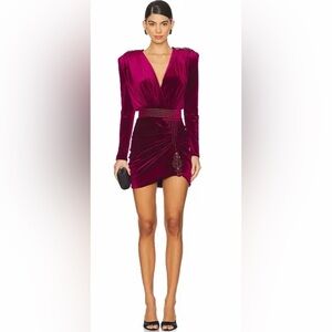 ZHIVAGO 
Roxy Rumbles Velvet Mini Dress
$550